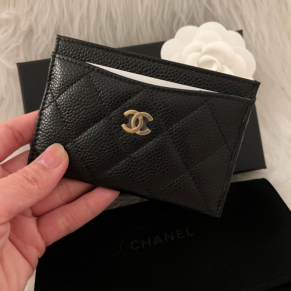 ❌SOLD ❌Chanel Card Holder Black - Picture 2 of 5